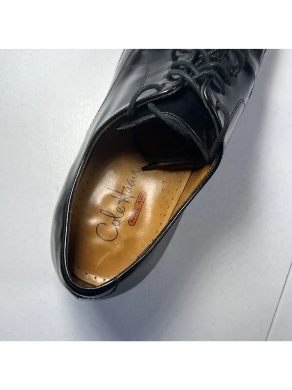 Cole Haan Nike Air Mens Black Slip On Loafers Shoes Size 10.5M Casual Comfort
